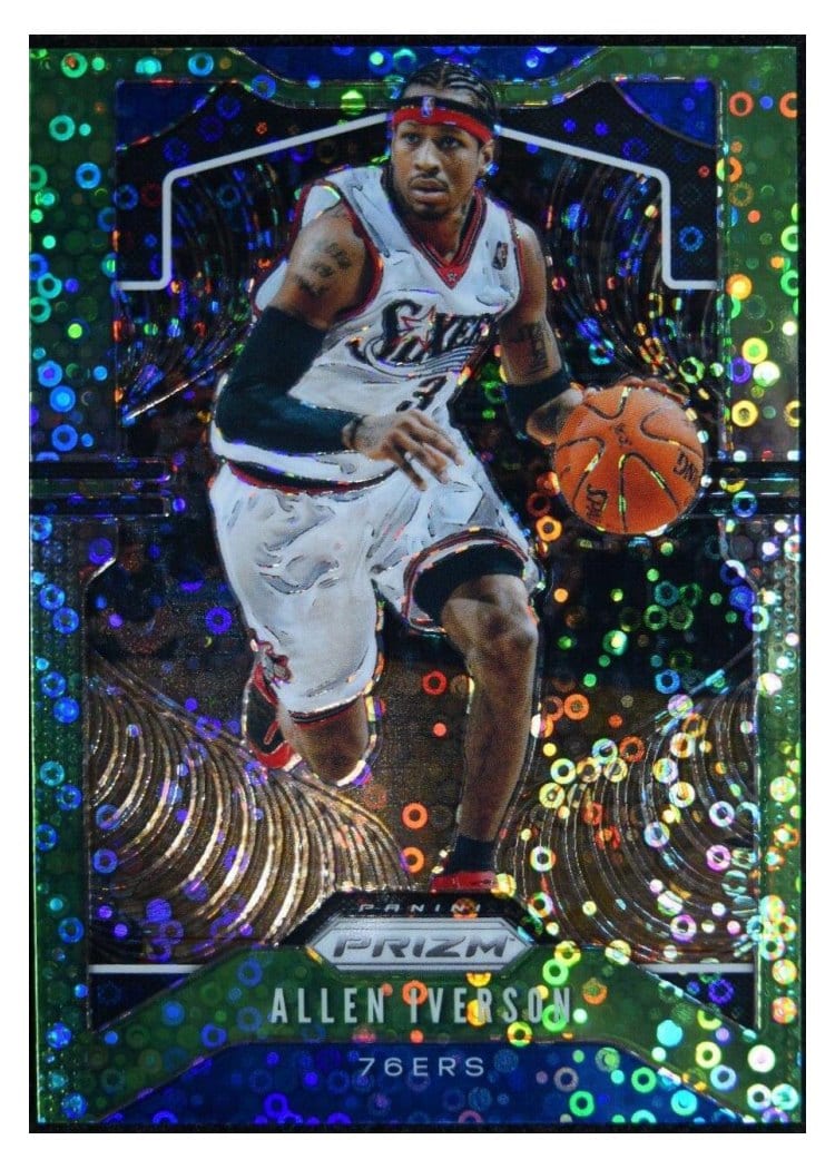 2019-20 Panini Prizm Base Set Allen Iverson #6 card