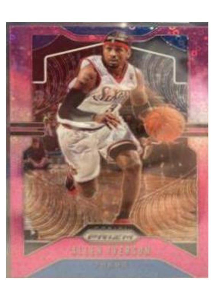 2019-20 Panini Prizm Base Set Allen Iverson #6 card