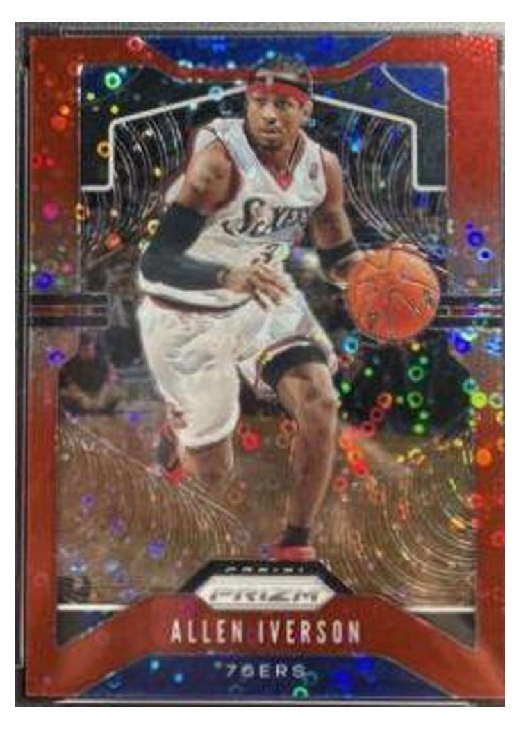 2019-20 Panini Prizm Base Set Allen Iverson #6 card