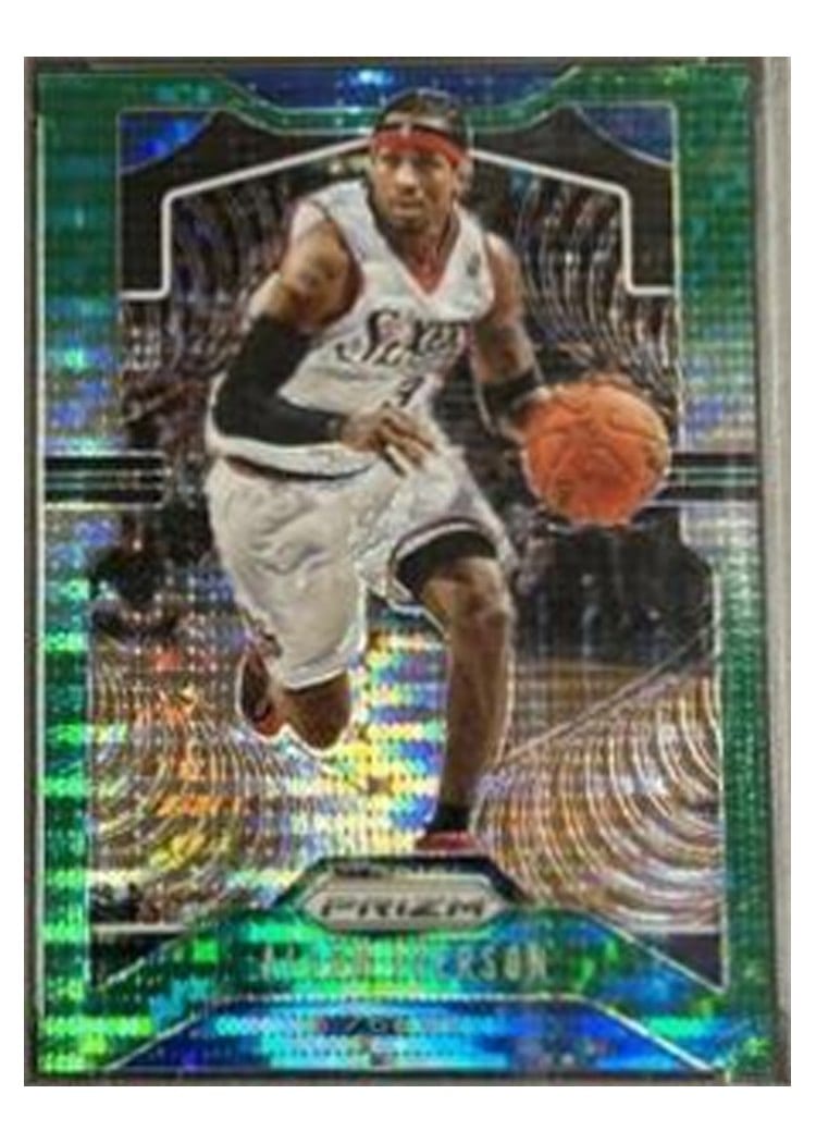 2019-20 Panini Prizm Base Set Allen Iverson #6 card