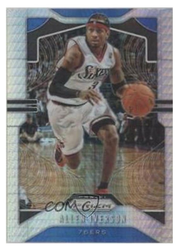 2019-20 Panini Prizm Base Set Allen Iverson #6 card