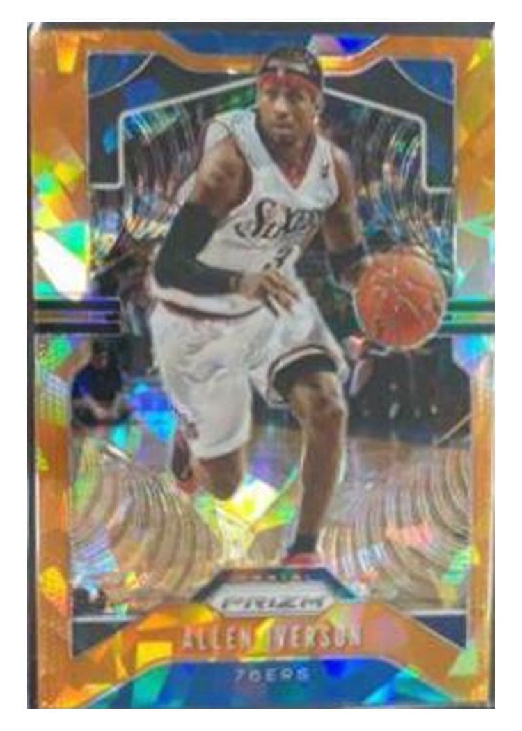 2019-20 Panini Prizm Base Set Allen Iverson #6 card
