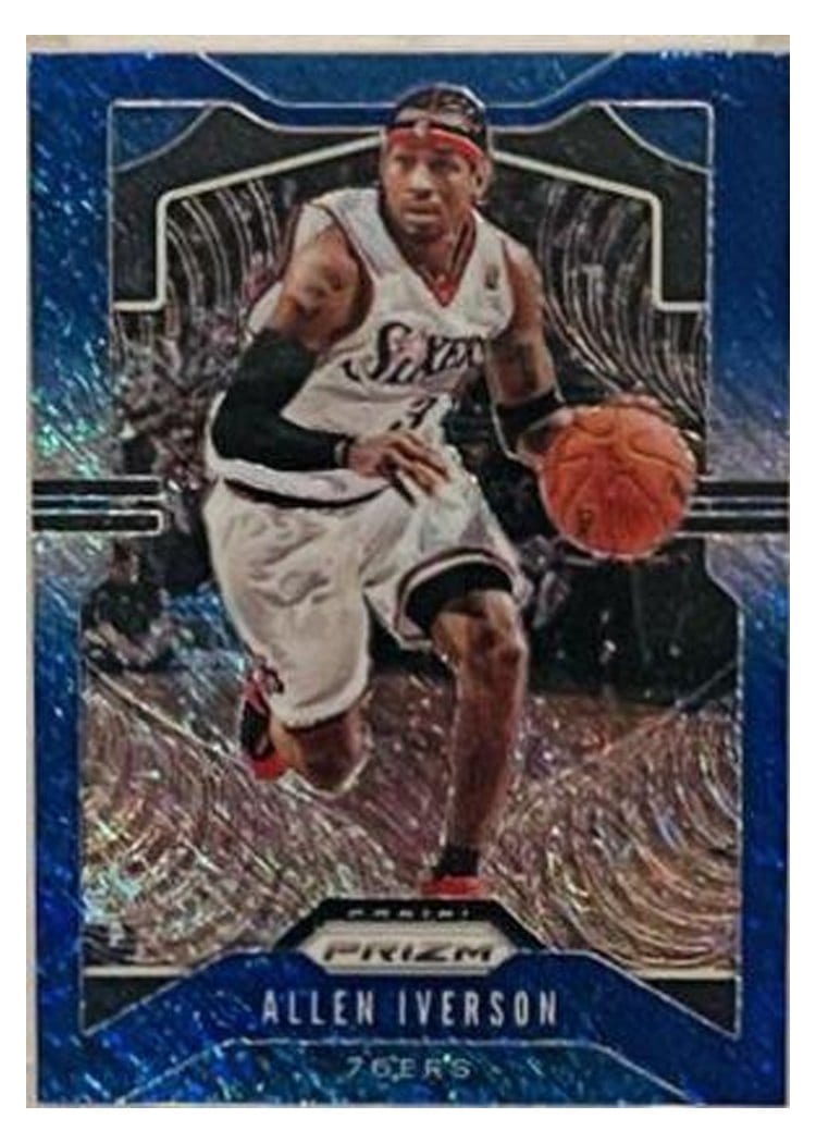 2019-20 Panini Prizm Base Set Allen Iverson #6 card