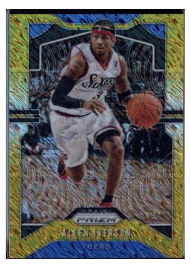2019-20 Panini Prizm Base Set Allen Iverson #6 card