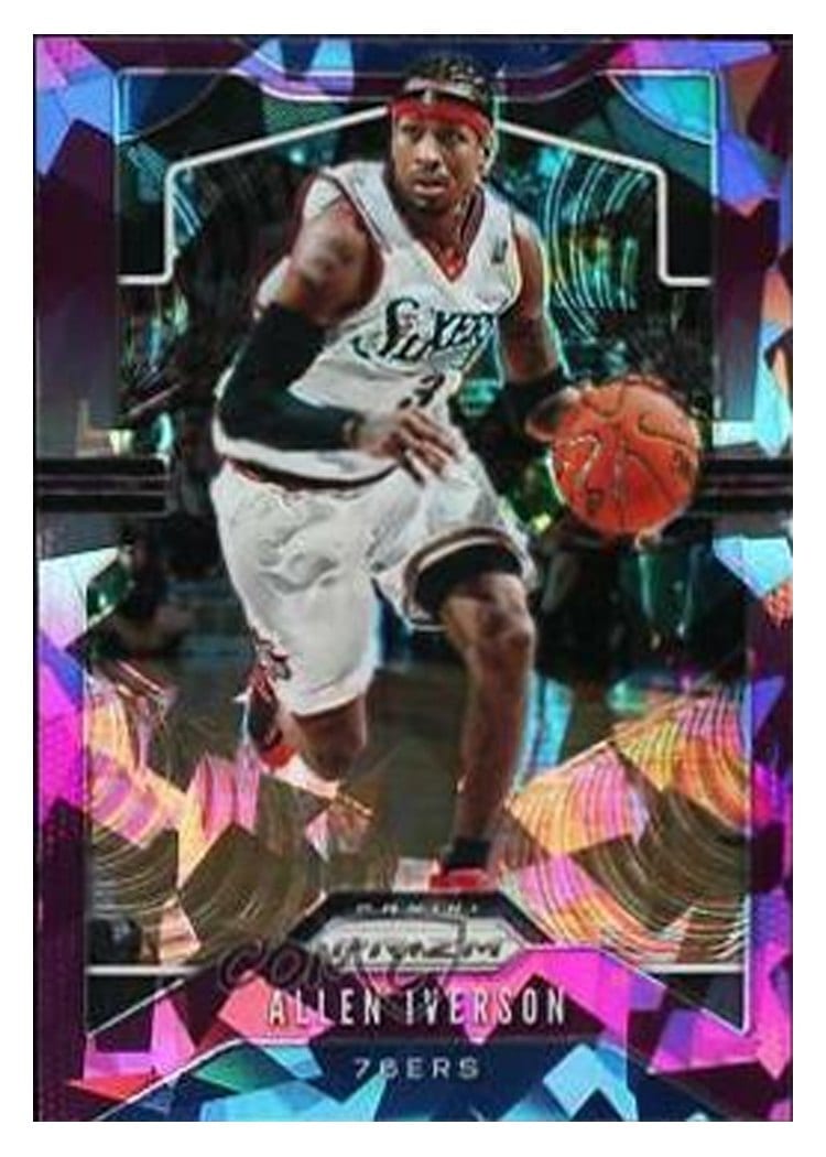 2019-20 Panini Prizm Base Set Allen Iverson #6 card