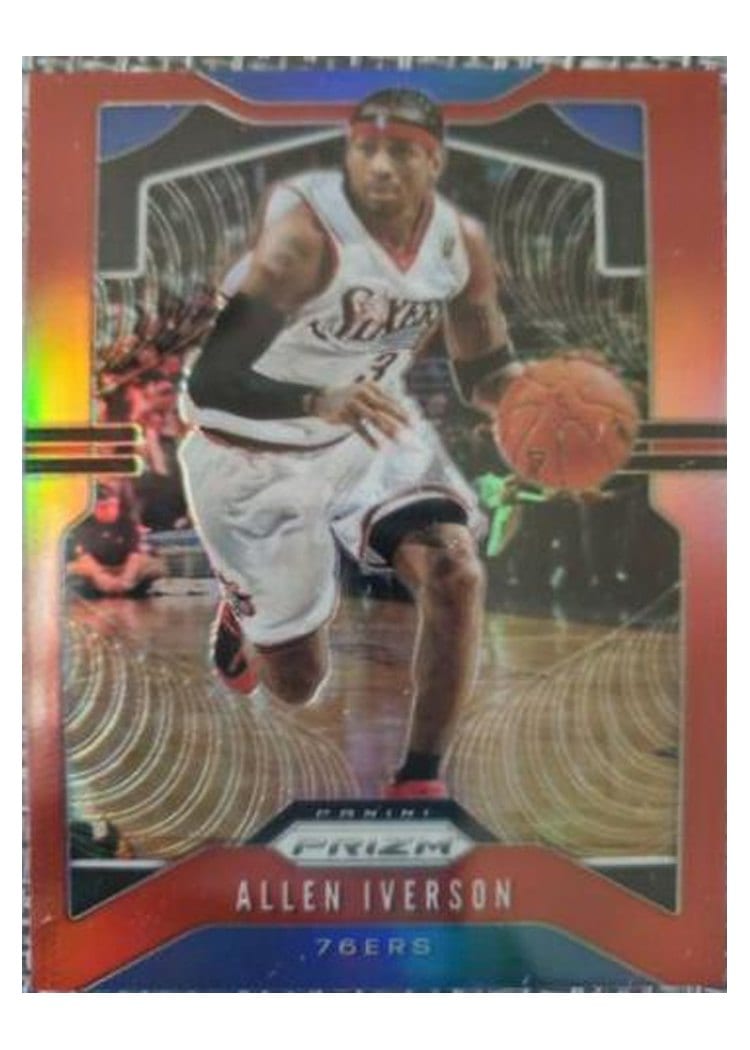 2019-20 Panini Prizm Base Set Allen Iverson #6 card