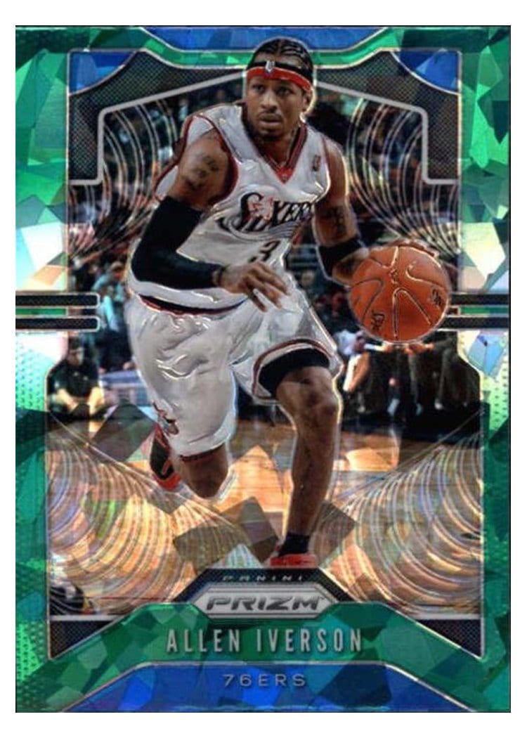 2019-20 Panini Prizm Base Set Allen Iverson #6 card