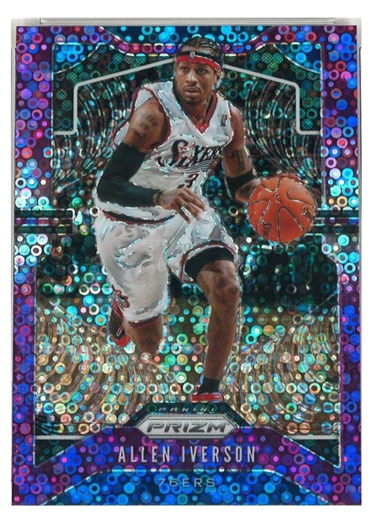 2019-20 Panini Prizm Base Set Allen Iverson #6 card