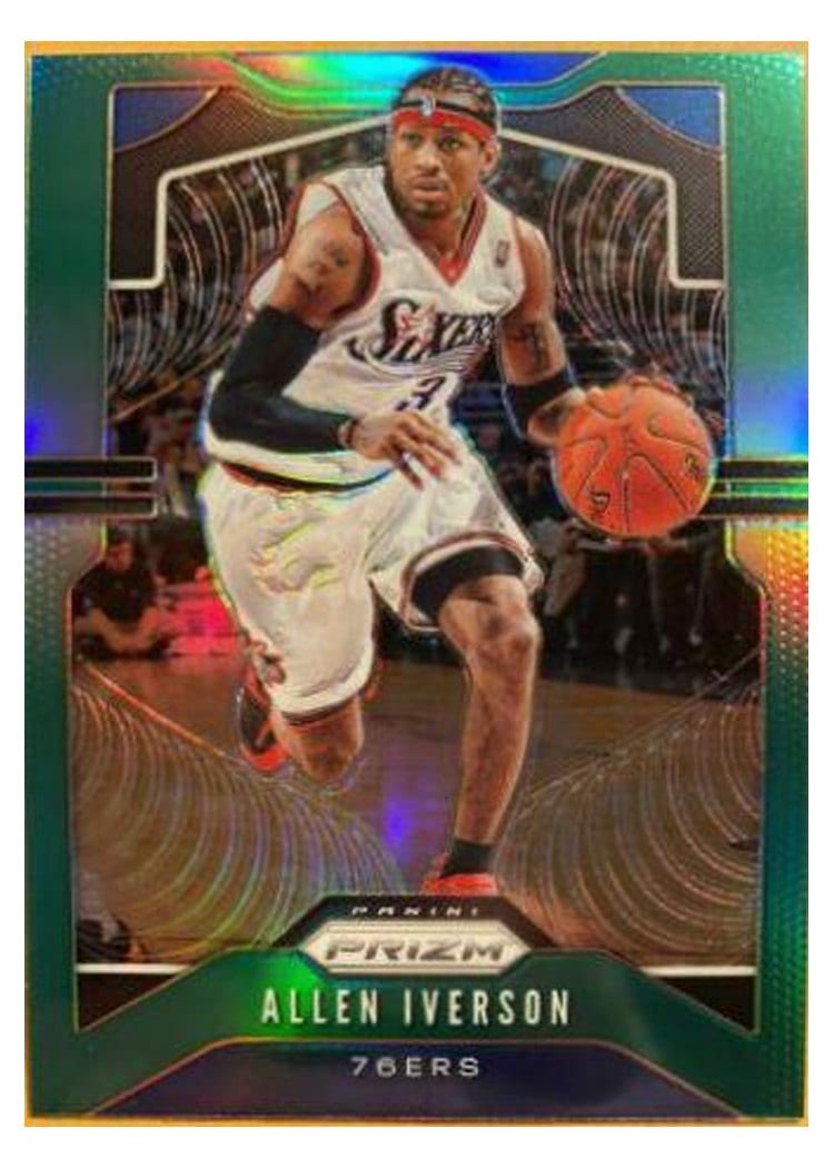 2019-20 Panini Prizm Base Set Allen Iverson #6 card
