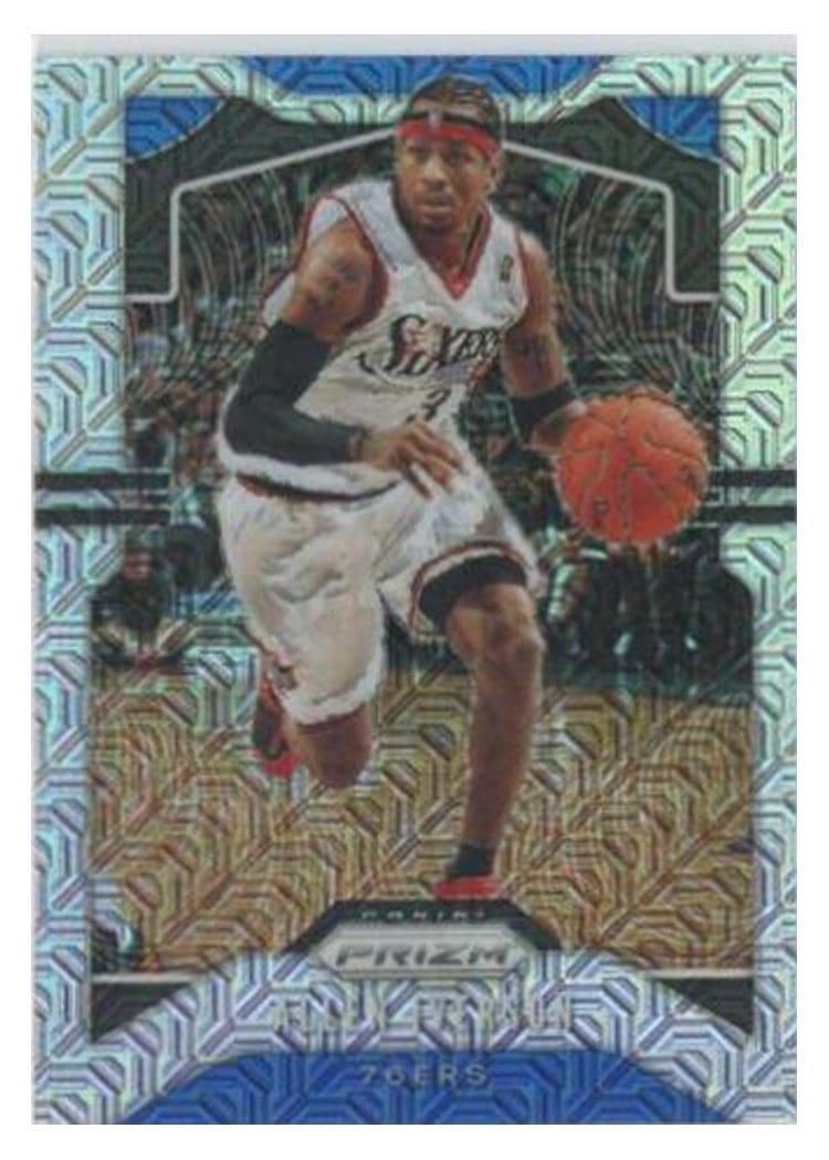 2019-20 Panini Prizm Base Set Allen Iverson #6 card