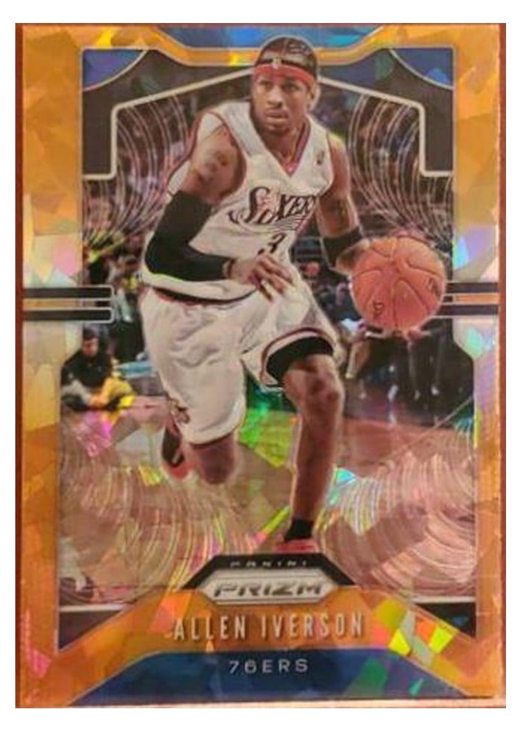 2019-20 Panini Prizm Base Set Allen Iverson #6 card