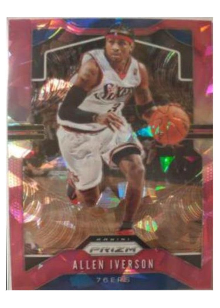 2019-20 Panini Prizm Base Set Allen Iverson #6 card
