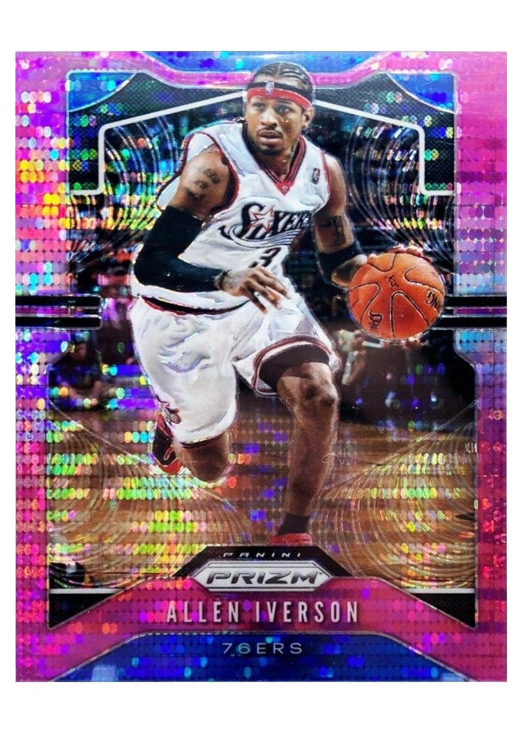 2019-20 Panini Prizm Base Set Allen Iverson #6 card