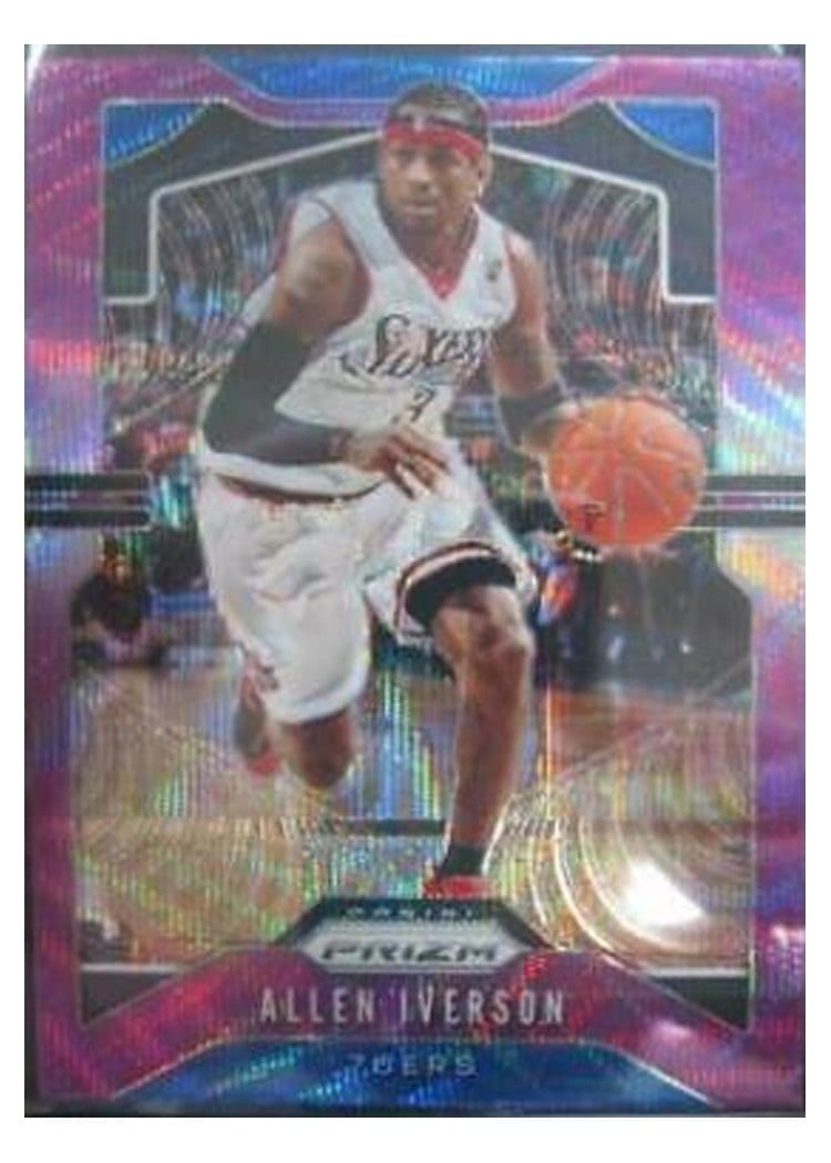 2019-20 Panini Prizm Base Set Allen Iverson #6 card