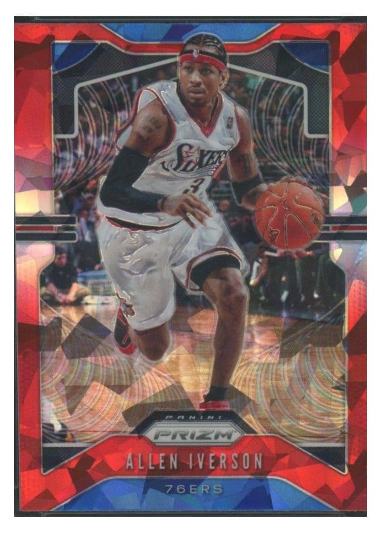 2019-20 Panini Prizm Base Set Allen Iverson #6 card