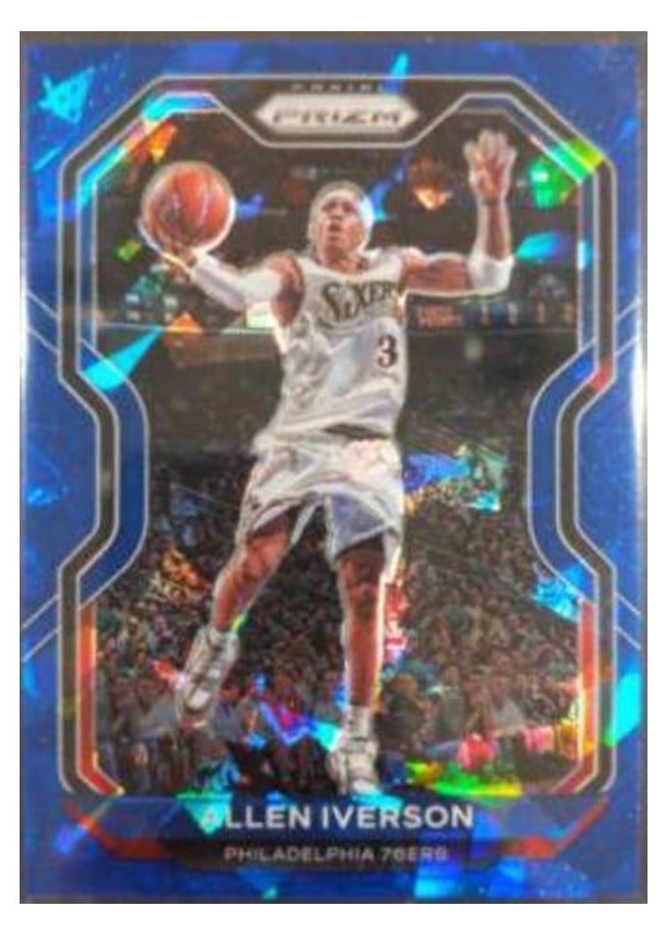 2020-21 Panini Prizm Base Set Allen Iverson #19 card