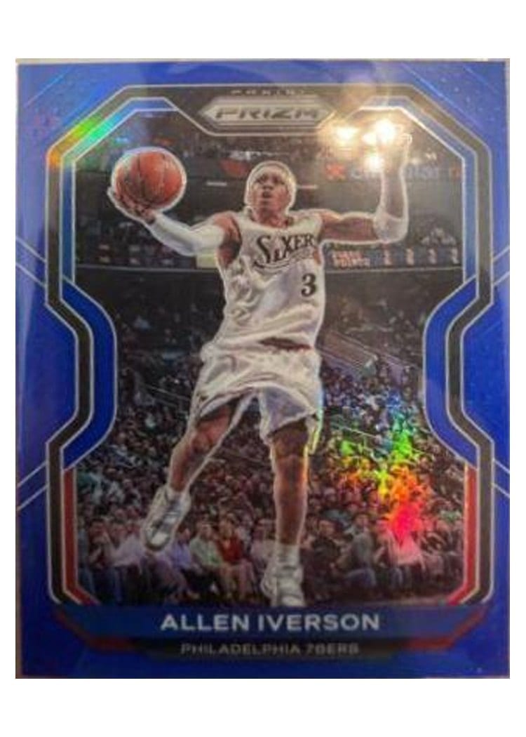2020-21 Panini Prizm Base Set Allen Iverson #19 card