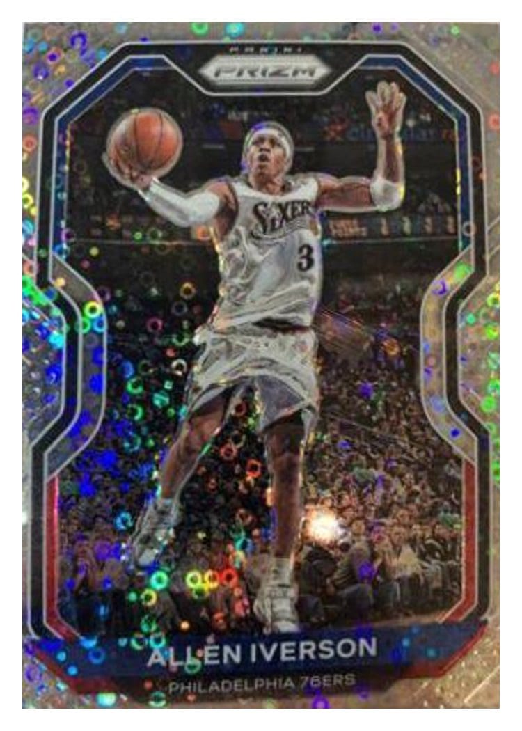2020-21 Panini Prizm Base Set Allen Iverson #19 card