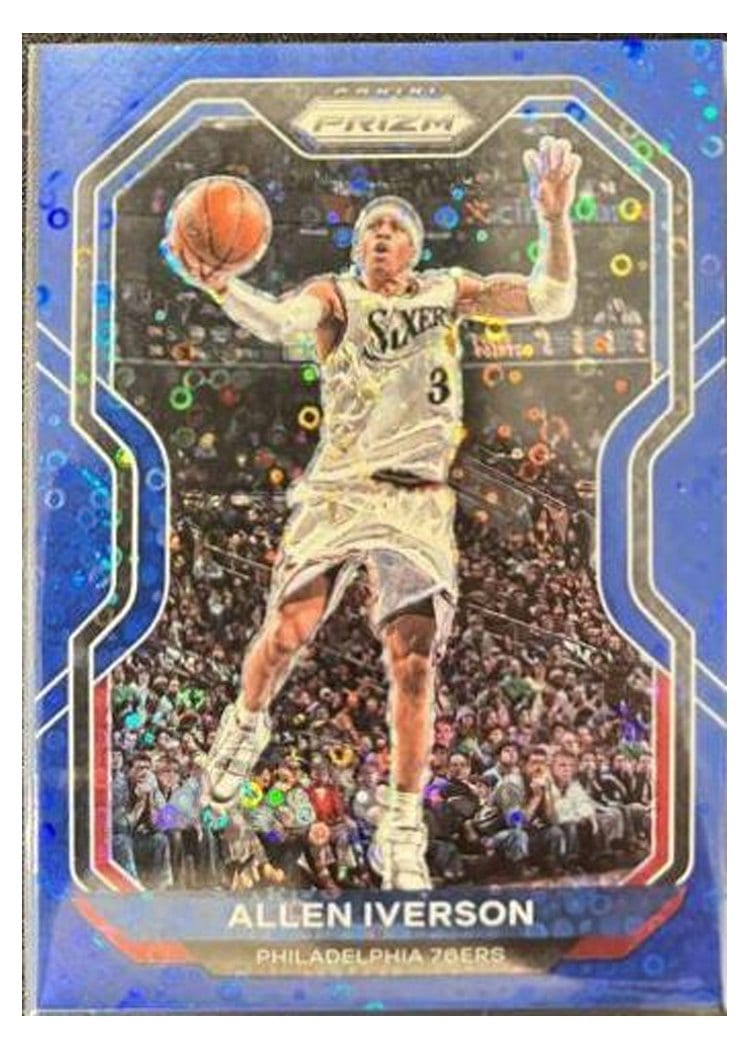 2020-21 Panini Prizm Base Set Allen Iverson #19 card