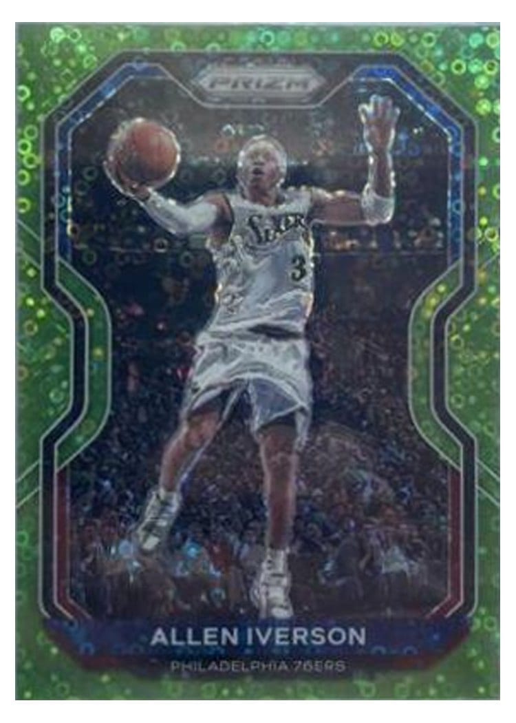 2020-21 Panini Prizm Base Set Allen Iverson #19 card