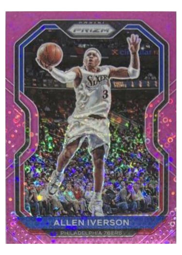 2020-21 Panini Prizm Base Set Allen Iverson #19 card