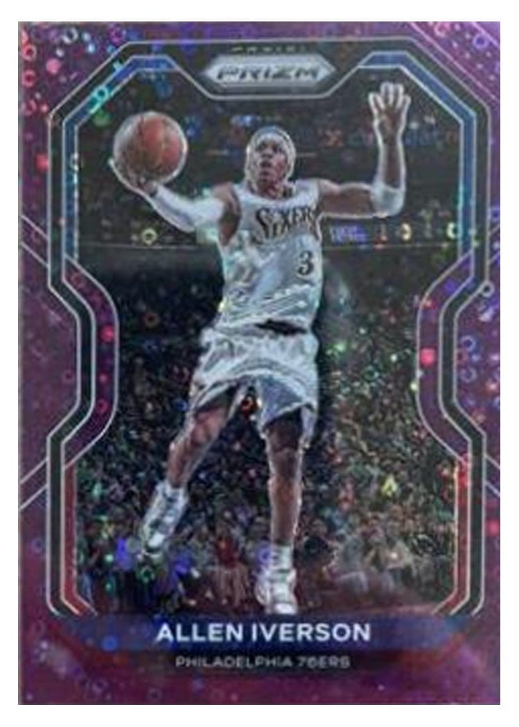 2020-21 Panini Prizm Base Set Allen Iverson #19 card