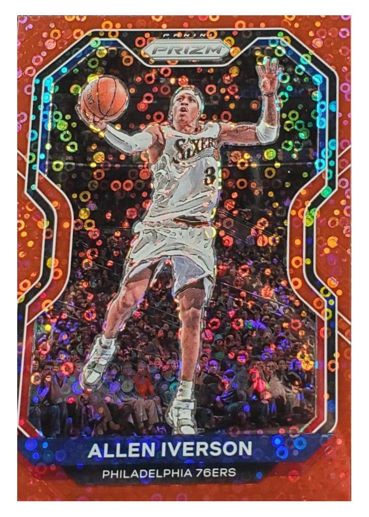 2020-21 Panini Prizm Base Set Allen Iverson #19 card