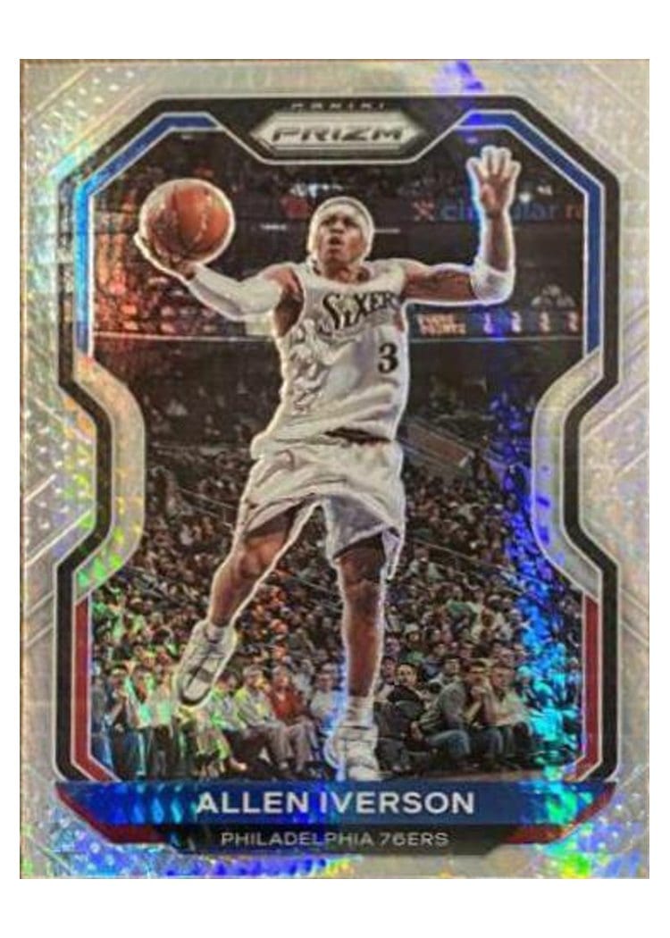 2020-21 Panini Prizm Base Set Allen Iverson #19 card