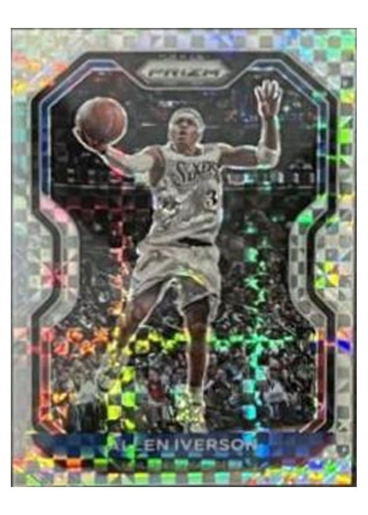 2020-21 Panini Prizm Base Set Allen Iverson #19 card