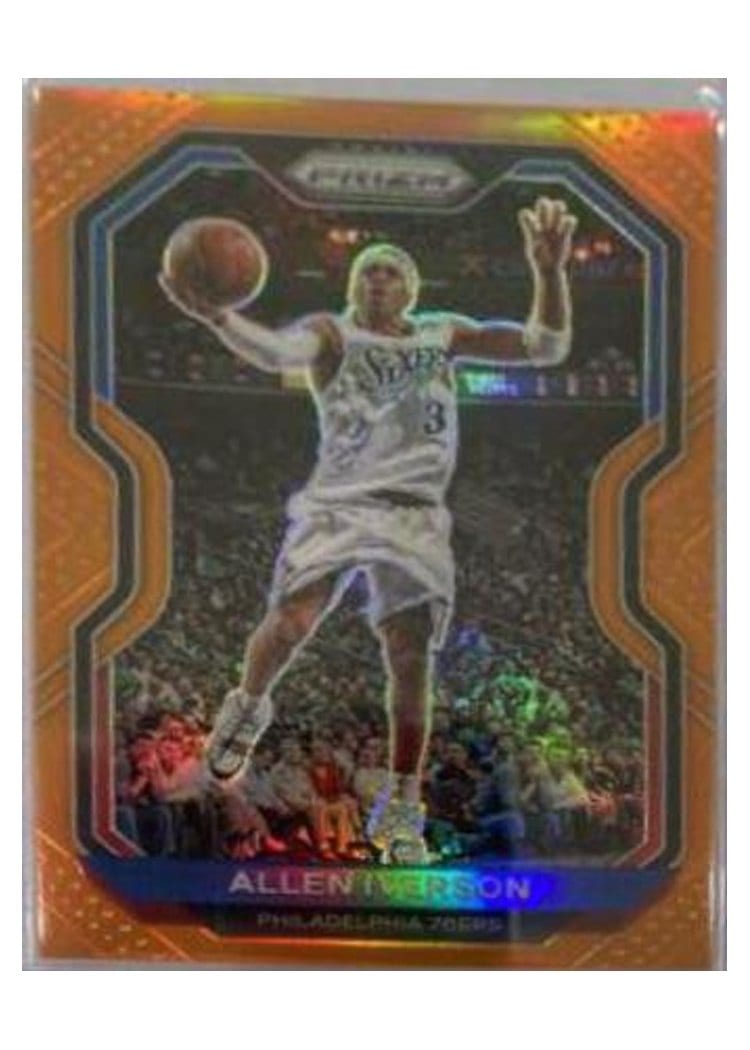 2020-21 Panini Prizm Base Set Allen Iverson #19 card