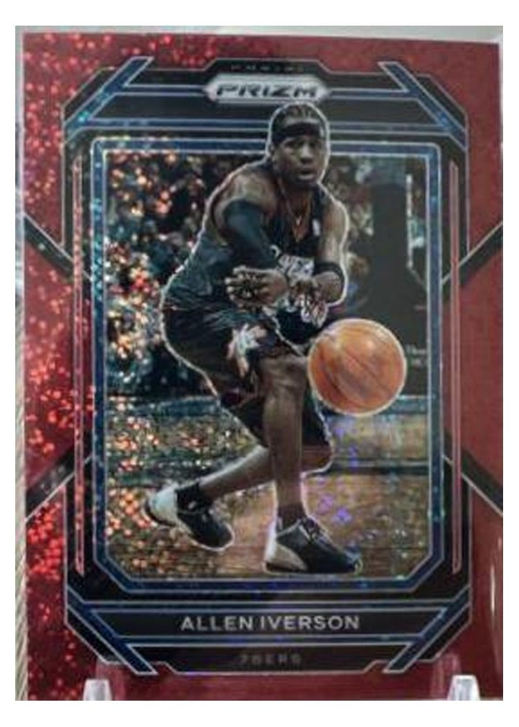 2022-23 Panini Prizm Base Set Allen Iverson #281 card
