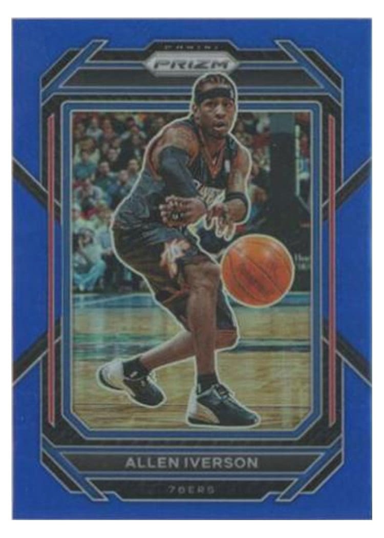 2022-23 Panini Prizm Base Set Allen Iverson #281 card