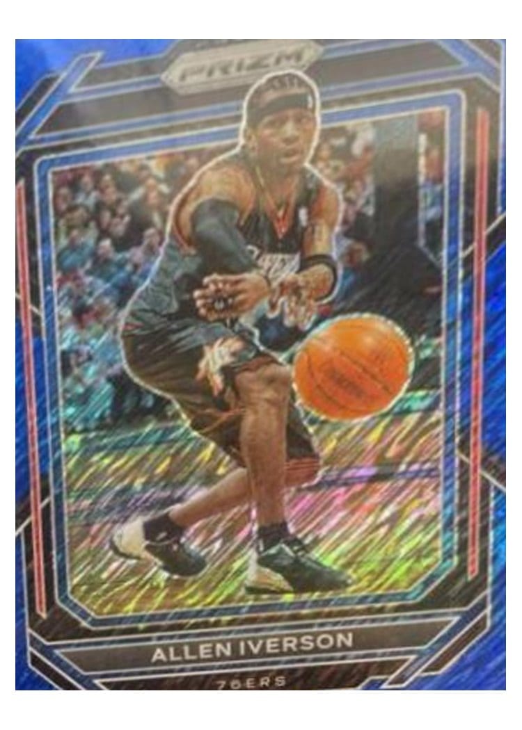 2022-23 Panini Prizm Base Set Allen Iverson #281 card