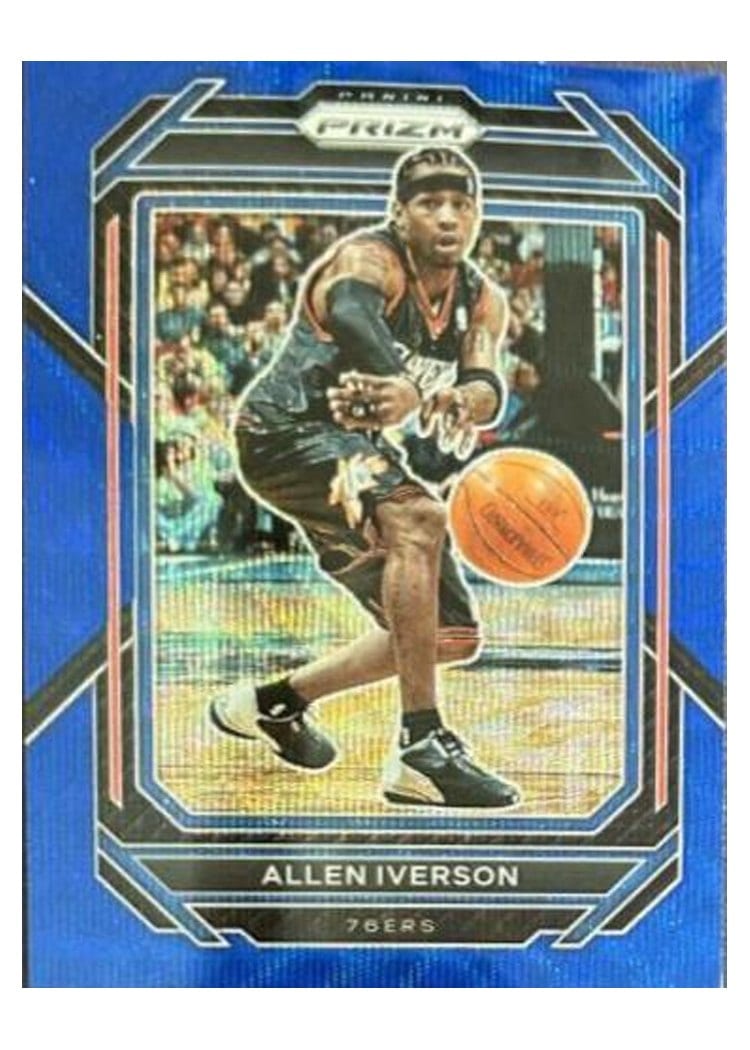 2022-23 Panini Prizm Base Set Allen Iverson #281 card