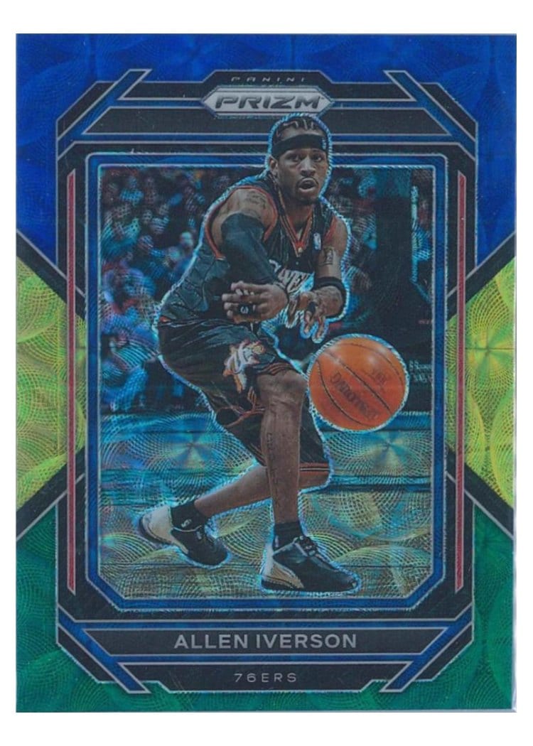 2022-23 Panini Prizm Base Set Allen Iverson #281 card