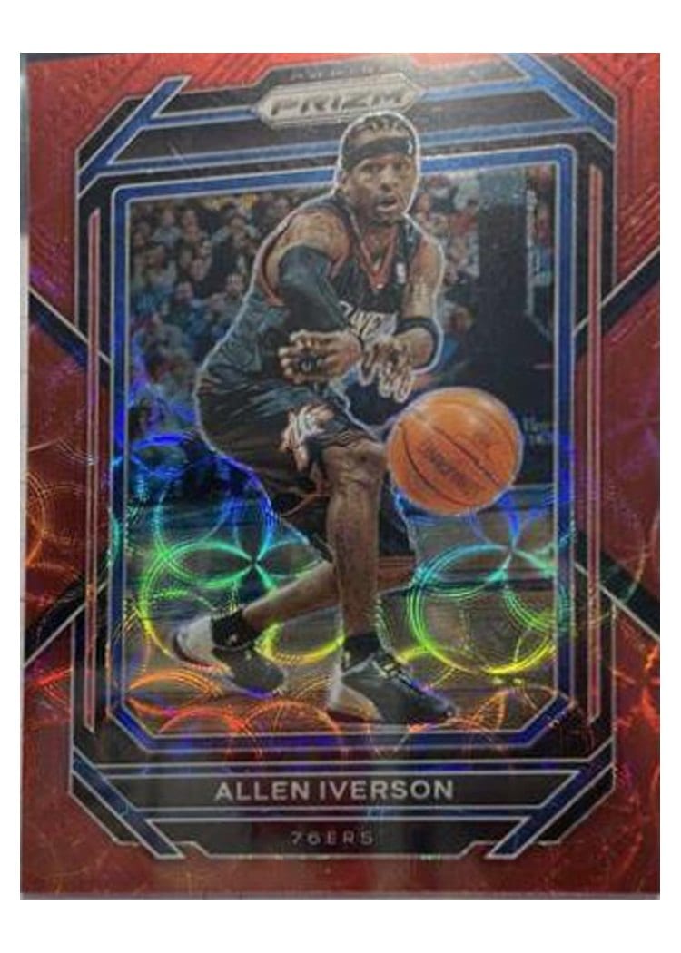 2022-23 Panini Prizm Base Set Allen Iverson #281 card