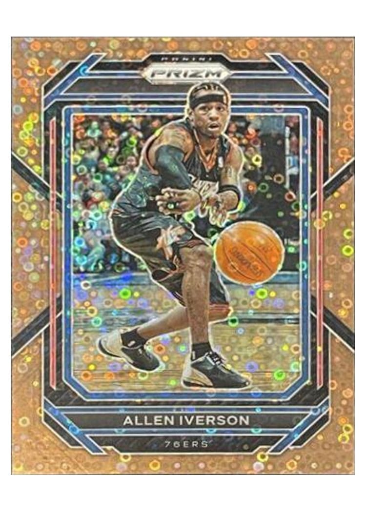 2022-23 Panini Prizm Base Set Allen Iverson #281 card