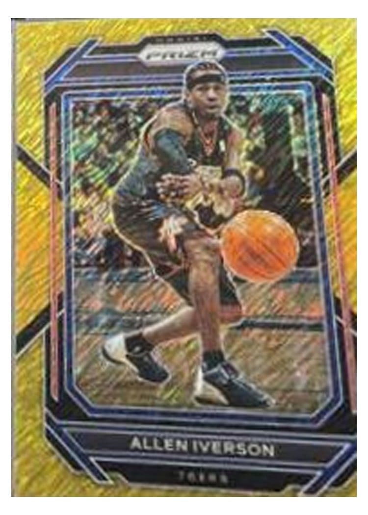 2022-23 Panini Prizm Base Set Allen Iverson #281 card