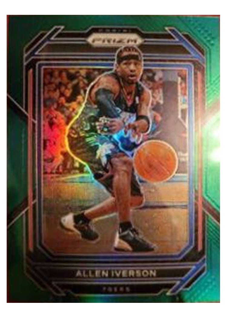 2022-23 Panini Prizm Base Set Allen Iverson #281 card