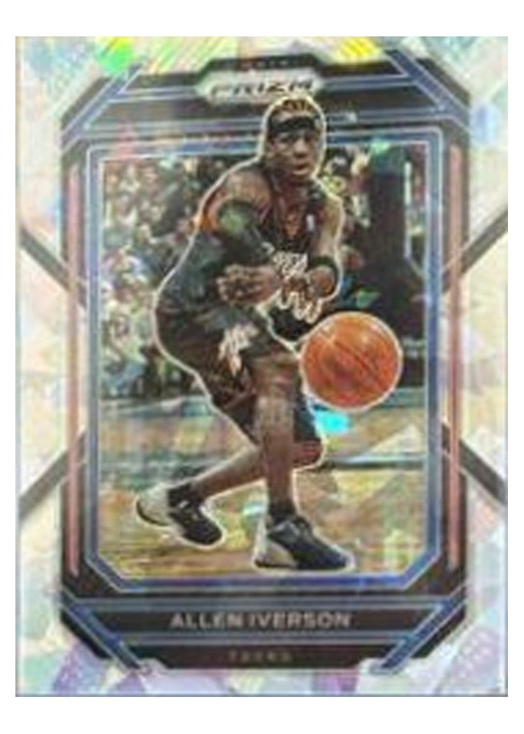 2022-23 Panini Prizm Base Set Allen Iverson #281 card