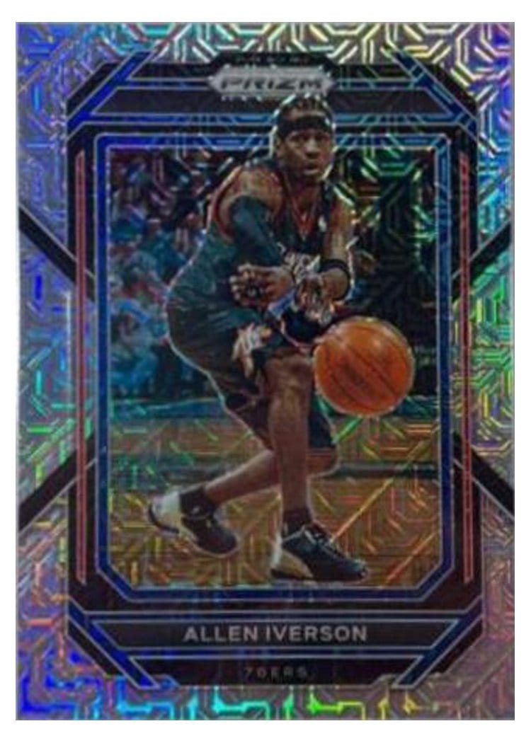 2022-23 Panini Prizm Base Set Allen Iverson #281 card