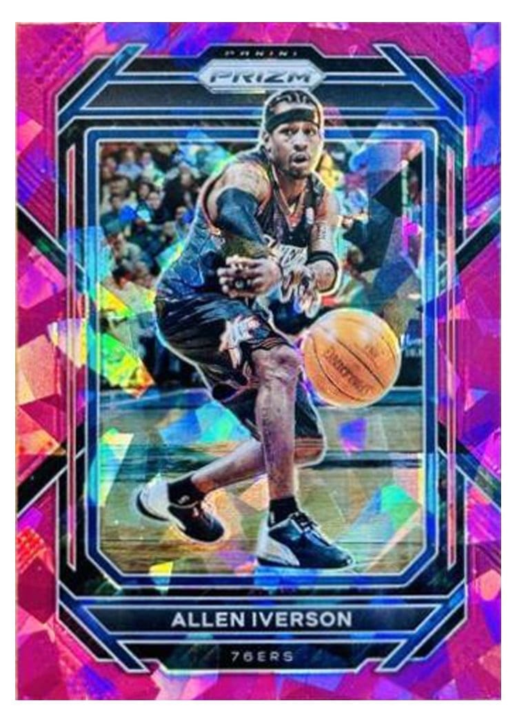 2022-23 Panini Prizm Base Set Allen Iverson #281 card