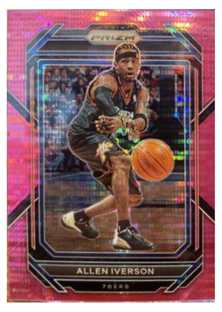 2022-23 Panini Prizm Base Set Allen Iverson #281 card