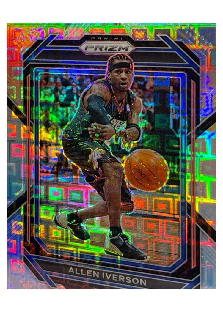 2022-23 Panini Prizm Base Set Allen Iverson #281 card