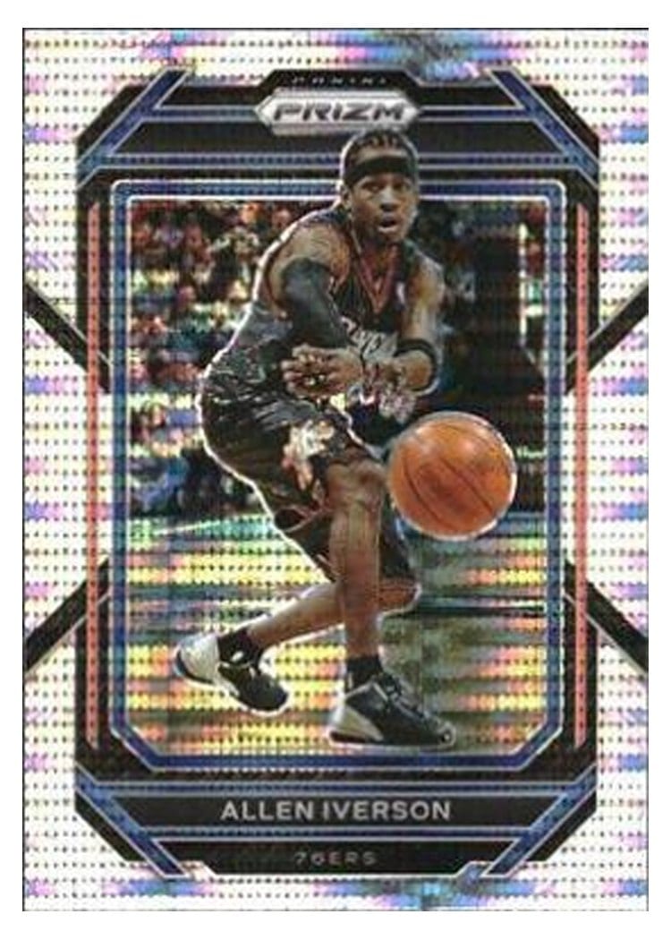 2022-23 Panini Prizm Base Set Allen Iverson #281 card