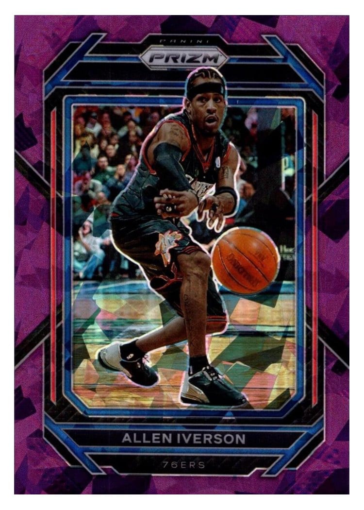 2022-23 Panini Prizm Base Set Allen Iverson #281 card