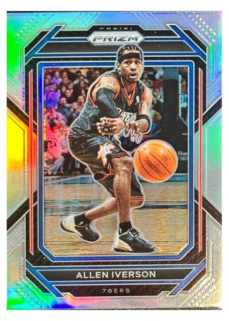 2022-23 Panini Prizm Base Set Allen Iverson #281 card