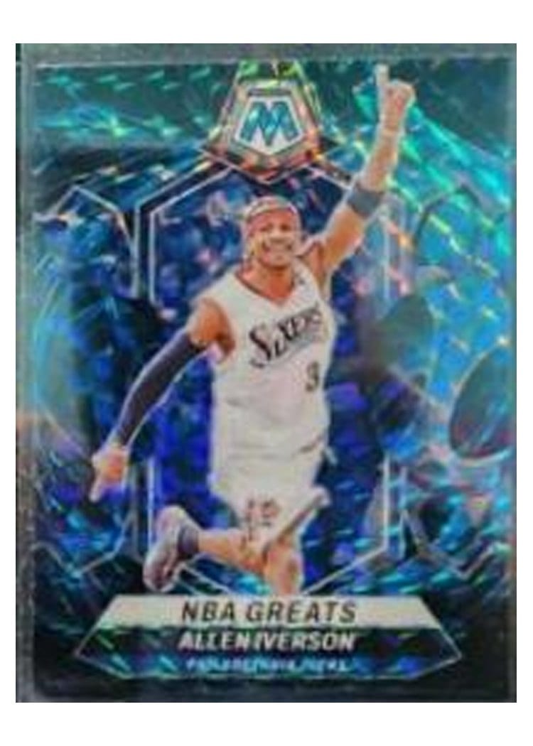 2023-24 Panini Mosaic Base Set Allen Iverson #300 card