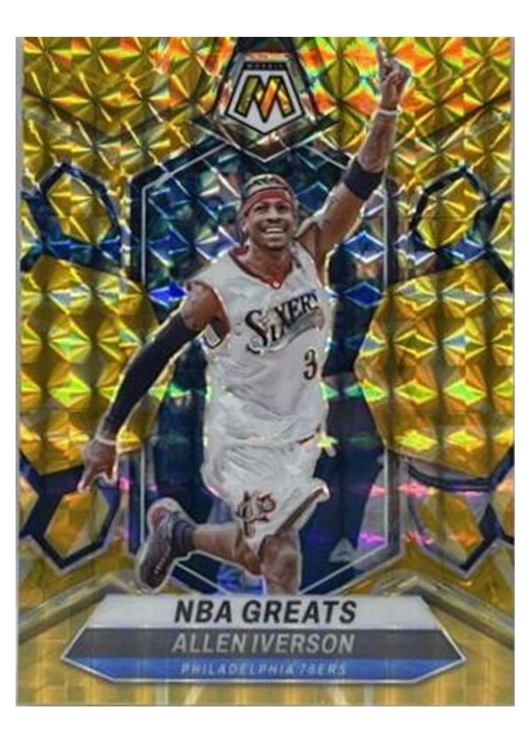 2023-24 Panini Mosaic Base Set Allen Iverson #300 card