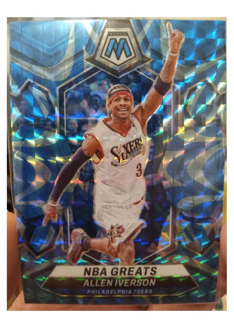 2023-24 Panini Mosaic Base Set Allen Iverson #300 card